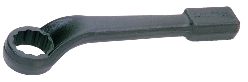 50(mm) x13"OAL- 12 Point-Black Oxide-Offset Striking Wrench - A1 Tooling