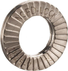 Nord-Lock - 5/8", 1.218" OD, Uncoated, Stainless Steel Wedge Lock Washer - Grade 316L, 0.662 to 0.678" ID - A1 Tooling