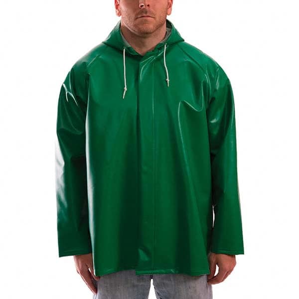 Tingley - Size 3XL Green Chemical, Waterproof & Flame Resistant/Retardant Jacket - A1 Tooling