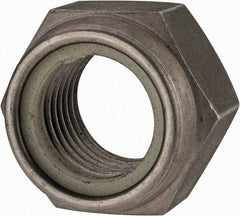 Value Collection - M27x3.00 Metric Coarse 18-8 & Austenitic Grade A2 Hex Lock Nut with Nylon Insert - 27mm High, Uncoated - A1 Tooling