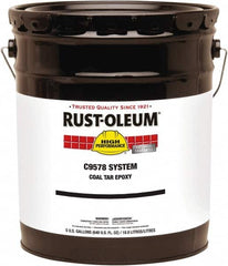 Rust-Oleum - 5 Gal Can Gloss Black Epoxy - 100 to 130 Sq Ft/Gal Coverage, 294 g/L VOC Content - A1 Tooling