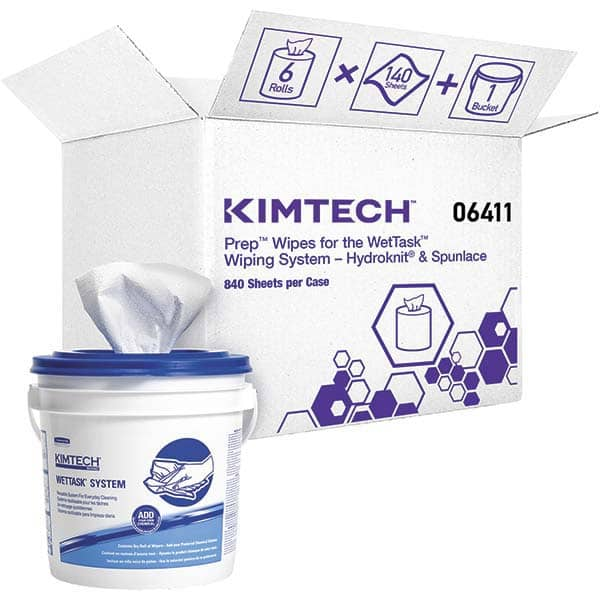 Kimtech - 6 Qty 1 Pack Dry General Purpose Wipes - A1 Tooling