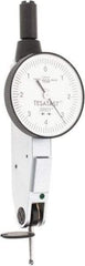 TESA Brown & Sharpe - 0.008 Inch Range, 0.0001 Inch Dial Graduation, Horizontal Dial Test Indicator - 1 Inch White Dial, 0-4-0 Dial Reading, Accurate to 0.0001 Inch - A1 Tooling