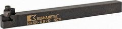 Kennametal - Internal/External Thread, Right Hand Cut, 1/2" Shank Width x 1/2" Shank Height Indexable Threading Toolholder - 6" OAL, N.2R Insert Compatibility, NAS Toolholder, Series Top Notch - A1 Tooling