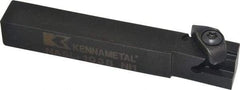 Kennametal - Internal/External Thread, Left Hand Cut, 5/8" Shank Width x 5/8" Shank Height Indexable Threading Toolholder - 4-1/2" OAL, N.3L Insert Compatibility, NAS Toolholder, Series Top Notch - A1 Tooling