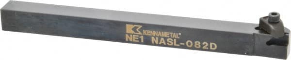 Kennametal - Internal/External Thread, Left Hand Cut, 1/2" Shank Width x 1/2" Shank Height Indexable Threading Toolholder - 6" OAL, N.2L Insert Compatibility, NAS Toolholder, Series Top Notch - A1 Tooling