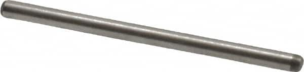 Made in USA - 1/16" Diam x 1" Pin Length 416 Stainless Steel Precision Dowel Pin - Passivated Finish, C 36-42 Hardness, 2 Beveled End - A1 Tooling