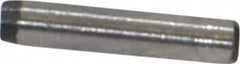 Made in USA - 1/16" Diam x 5/16" Pin Length 416 Stainless Steel Precision Dowel Pin - Passivated Finish, C 36-42 Hardness, 2 Beveled End - A1 Tooling