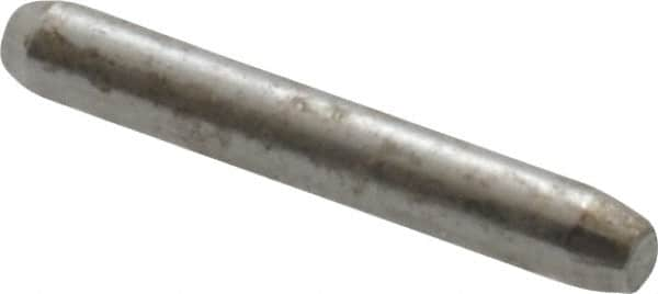 Made in USA - 1/16" Diam x 7/16" Pin Length 416 Stainless Steel Precision Dowel Pin - Passivated Finish, C 36-42 Hardness, 2 Beveled End - A1 Tooling