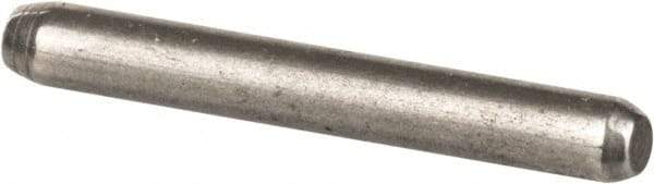 Made in USA - 1/16" Diam x 1/2" Pin Length 416 Stainless Steel Precision Dowel Pin - Passivated Finish, C 36-42 Hardness, 2 Beveled End - A1 Tooling