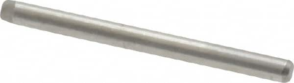 Made in USA - 1/16" Diam x 3/4" Pin Length 416 Stainless Steel Precision Dowel Pin - Passivated Finish, C 36-42 Hardness, 2 Beveled End - A1 Tooling