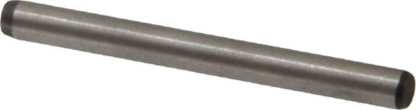 Made in USA - 3/32" Diam x 1" Pin Length 416 Stainless Steel Precision Dowel Pin - Passivated Finish, C 36-42 Hardness, 2 Beveled End - A1 Tooling