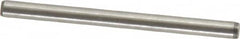 Made in USA - 3/32" Diam x 1-1/4" Pin Length 416 Stainless Steel Precision Dowel Pin - Passivated Finish, C 36-42 Hardness, 2 Beveled End - A1 Tooling