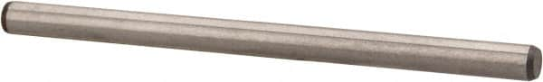 Made in USA - 1/8" Diam x 2" Pin Length 416 Stainless Steel Precision Dowel Pin - Passivated Finish, C 36-42 Hardness, 2 Beveled End - A1 Tooling