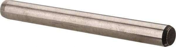 Made in USA - 5/32" Diam x 1-1/2" Pin Length 416 Stainless Steel Precision Dowel Pin - Passivated Finish, C 36-42 Hardness, 2 Beveled End - A1 Tooling