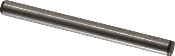 Made in USA - 5/32" Diam x 1-3/4" Pin Length 416 Stainless Steel Precision Dowel Pin - Passivated Finish, C 36-42 Hardness, 2 Beveled End - A1 Tooling