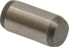 Made in USA - 5/32" Diam x 5/16" Pin Length 416 Stainless Steel Precision Dowel Pin - Passivated Finish, C 36-42 Hardness, 2 Beveled End - A1 Tooling