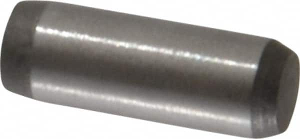 Made in USA - 5/32" Diam x 7/16" Pin Length 416 Stainless Steel Precision Dowel Pin - Passivated Finish, C 36-42 Hardness, 2 Beveled End - A1 Tooling