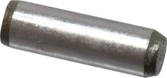 Made in USA - 5/32" Diam x 1/2" Pin Length 416 Stainless Steel Precision Dowel Pin - Passivated Finish, C 36-42 Hardness, 2 Beveled End - A1 Tooling