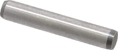 Made in USA - 5/32" Diam x 7/8" Pin Length 416 Stainless Steel Precision Dowel Pin - Passivated Finish, C 36-42 Hardness, 2 Beveled End - A1 Tooling