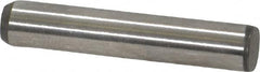 Made in USA - 3/16" Diam x 1" Pin Length 416 Stainless Steel Precision Dowel Pin - Passivated Finish, C 36-42 Hardness, 2 Beveled End - A1 Tooling