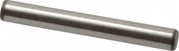 Made in USA - 3/16" Diam x 1-1/2" Pin Length 416 Stainless Steel Precision Dowel Pin - Passivated Finish, C 36-42 Hardness, 2 Beveled End - A1 Tooling