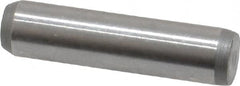 Made in USA - 3/16" Diam x 3/4" Pin Length 416 Stainless Steel Precision Dowel Pin - Passivated Finish, C 36-42 Hardness, 2 Beveled End - A1 Tooling