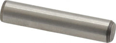 Made in USA - 1/4" Diam x 1-1/4" Pin Length 416 Stainless Steel Precision Dowel Pin - Passivated Finish, C 36-42 Hardness, 2 Beveled End - A1 Tooling