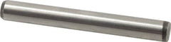 Made in USA - 1/4" Diam x 2" Pin Length 416 Stainless Steel Precision Dowel Pin - Passivated Finish, C 36-42 Hardness, 2 Beveled End - A1 Tooling