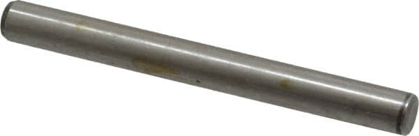 Made in USA - 1/4" Diam x 2-1/2" Pin Length 416 Stainless Steel Precision Dowel Pin - Passivated Finish, C 36-42 Hardness, 2 Beveled End - A1 Tooling