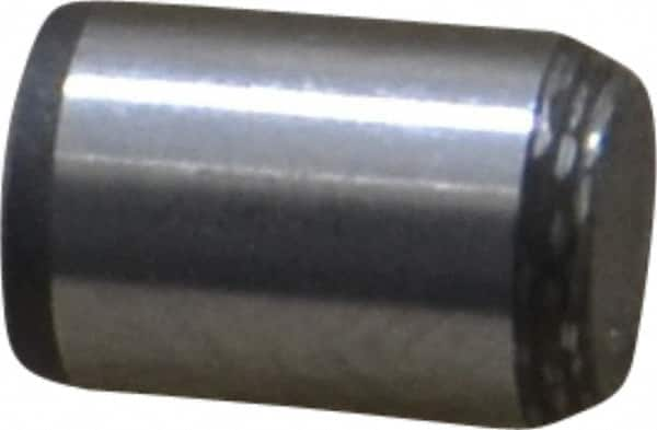 Made in USA - 1/4" Diam x 3/8" Pin Length 416 Stainless Steel Precision Dowel Pin - Passivated Finish, C 36-42 Hardness, 2 Beveled End - A1 Tooling