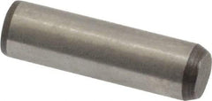 Made in USA - 1/4" Diam x 7/8" Pin Length 416 Stainless Steel Precision Dowel Pin - Passivated Finish, C 36-42 Hardness, 2 Beveled End - A1 Tooling