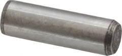 Made in USA - 5/16" Diam x 1" Pin Length 416 Stainless Steel Precision Dowel Pin - Passivated Finish, C 36-42 Hardness, 2 Beveled End - A1 Tooling