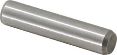 Made in USA - 3/8" Diam x 1-3/4" Pin Length 416 Stainless Steel Precision Dowel Pin - Passivated Finish, C 36-42 Hardness, 2 Beveled End - A1 Tooling