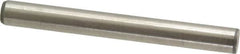 Made in USA - 3/8" Diam x 3-1/2" Pin Length 416 Stainless Steel Precision Dowel Pin - Passivated Finish, C 36-42 Hardness, 2 Beveled End - A1 Tooling