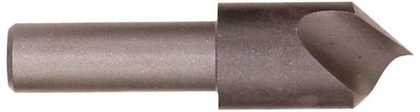 Keo - 1/8" Head Diam, 1/8" Shank Diam, 1 Flute 100° High Speed Steel Countersink - A1 Tooling