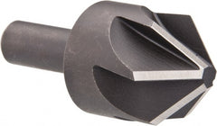 Keo - 1-1/4" Head Diam, 1/2" Shank Diam, 6 Flute 90° High Speed Steel Countersink - A1 Tooling