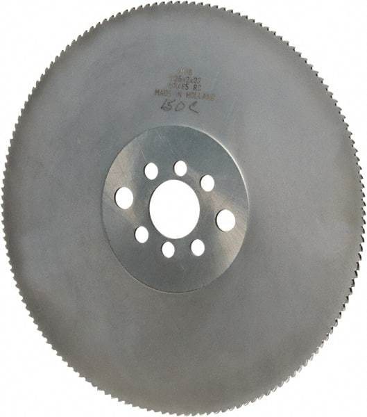 Kinkelder Saw - 225mm Blade Diam, 150 Teeth, High Speed Steel Cold Saw Blade - 32mm Arbor Hole Diam, 2mm Blade Thickness - A1 Tooling