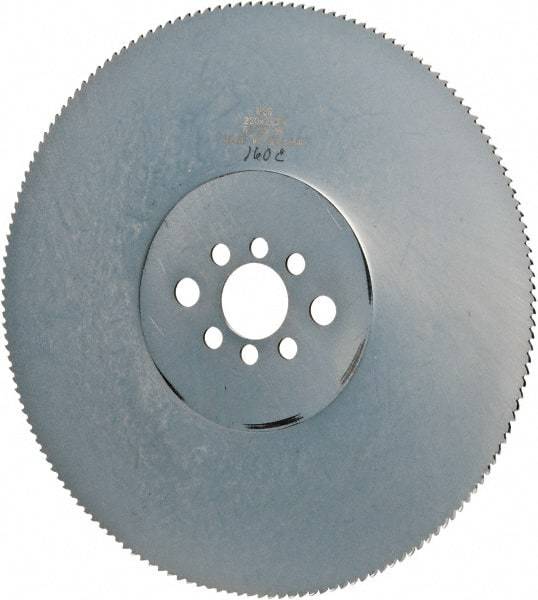 Kinkelder Saw - 250mm Blade Diam, 160 Teeth, High Speed Steel Cold Saw Blade - 32mm Arbor Hole Diam, 2mm Blade Thickness - A1 Tooling