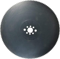 Kinkelder Saw - 350mm Blade Diam, 120 Teeth, High Speed Steel Cold Saw Blade - 32mm Arbor Hole Diam, 2.5mm Blade Thickness - A1 Tooling