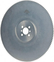 Kinkelder Saw - 350mm Blade Diam, 120 Teeth, High Speed Steel Cold Saw Blade - 40mm Arbor Hole Diam, 2.5mm Blade Thickness - A1 Tooling