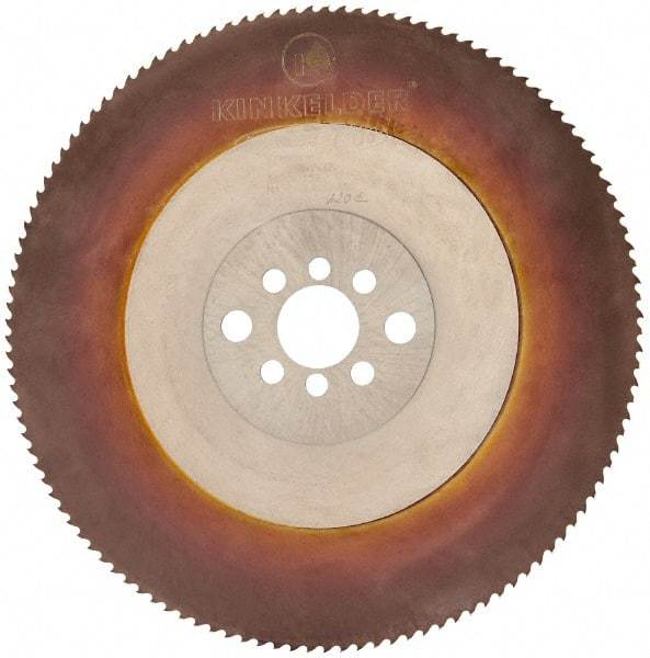 Kinkelder Saw - 250mm Blade Diam, 120 Teeth, High Speed Steel Cold Saw Blade - 32mm Arbor Hole Diam, 2mm Blade Thickness - A1 Tooling