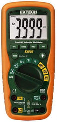 Extech - EX505, CAT IV, 1,000 VAC/VDC, Digital True RMS Multimeter - 40 mOhm, Measures Voltage, Capacitance, Current, Frequency, Resistance, Temperature - A1 Tooling