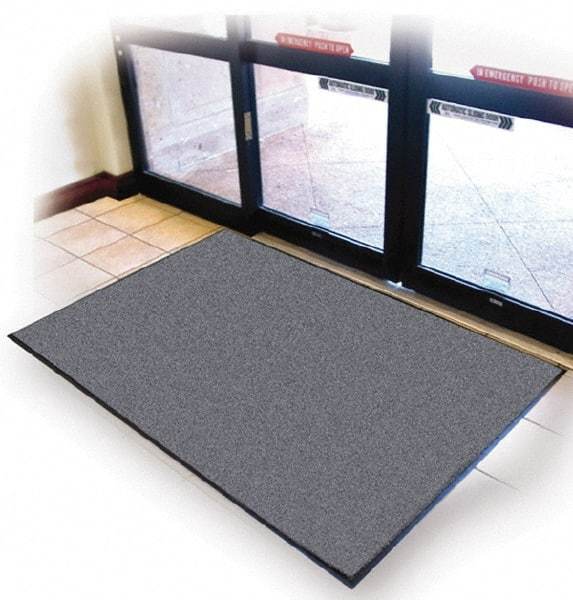 PRO-SAFE - 5 Ft. Long x 3 Ft. Wide, Poly Blended Carpet Surface, Cut Pile Entrance Matting - 3/8 Inch Thick, Indoor, Medium Traffic, Vinyl, Beige - A1 Tooling