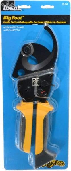 Ideal - 14-1/2" OAL, 750 MCM Capacity, Cable Cutter - Ergonomic Handle - A1 Tooling