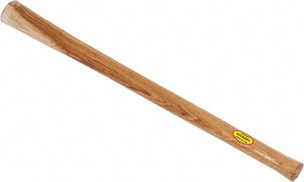 Made in USA - 36" Long Replacement Handle for Railroad/Clay Pick - 3" Eye Length x 2" Eye Width, Hickory, 5 Lb Capacity, Material Grade Type B - A1 Tooling