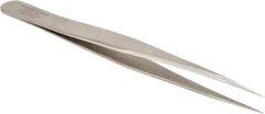 Aven - 5" OALmm-SA Precision Tweezers - General Purpose, Strong Tip - A1 Tooling