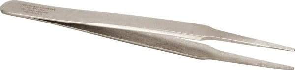 Aven - 4-1/2" OAL 2A-SA Precision Tweezers - Straight Round - A1 Tooling