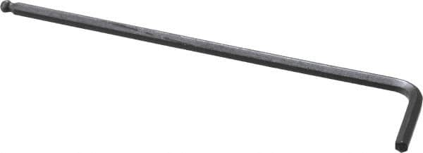 Eklind - 3mm Hex, Long Arm, Ball End Hex Key - 3-7/8" OAL, Steel, Metric System of Measurement - A1 Tooling