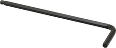 Eklind - 4mm Hex, Long Arm, Ball End Hex Key - 4-3/32" OAL, Steel, Metric System of Measurement - A1 Tooling